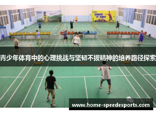 青少年体育中的心理挑战与坚韧不拔精神的培养路径探索