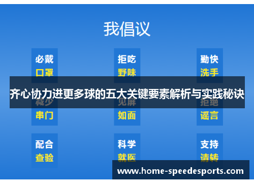 齐心协力进更多球的五大关键要素解析与实践秘诀
